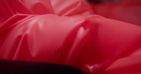 Red shiny material